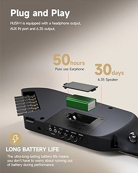 Amazon.com: Donner HUSH I Guitar For Travel - Portable Ultra